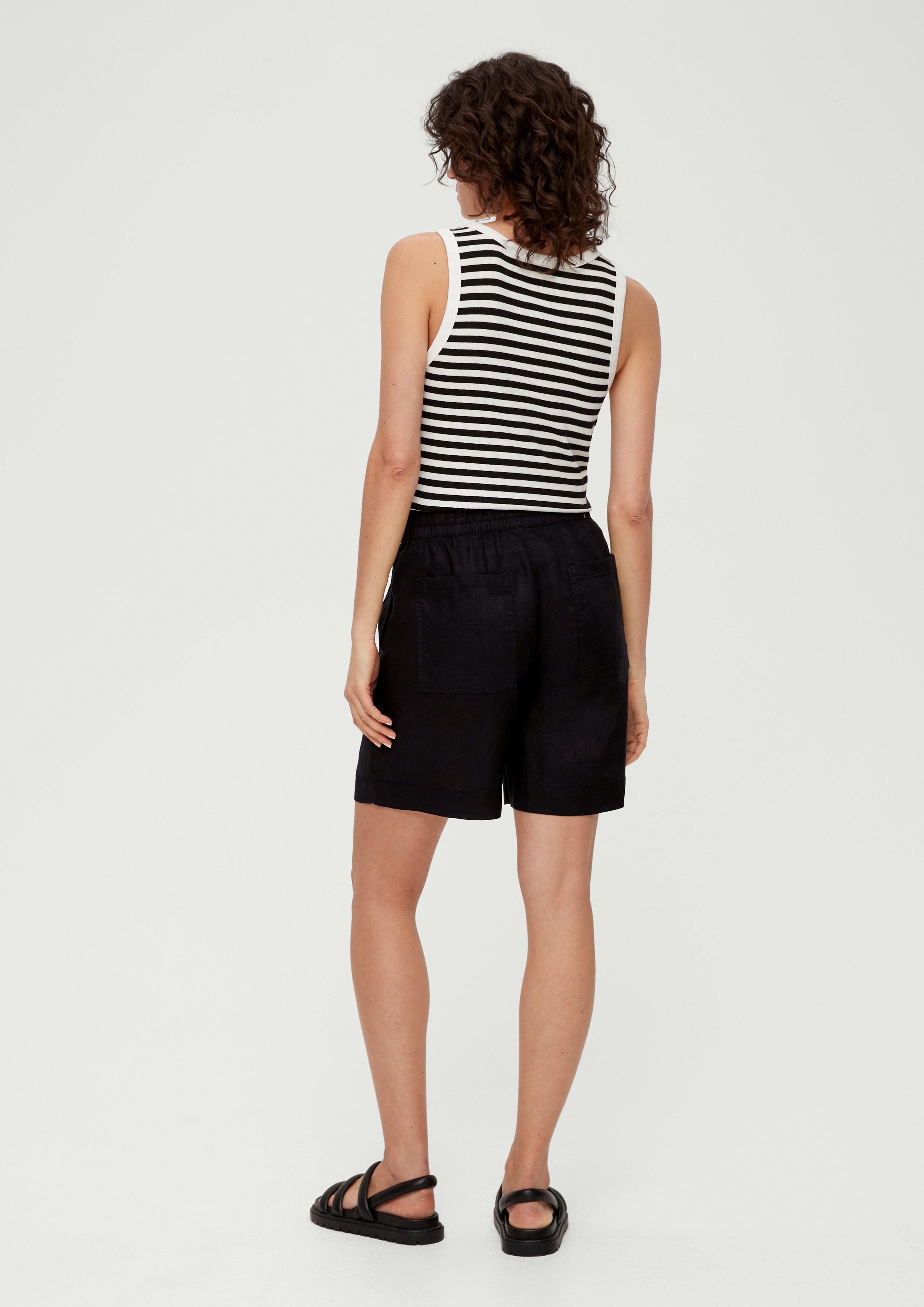 Wide Leg: Shorts aus Leinen  2130965-9999