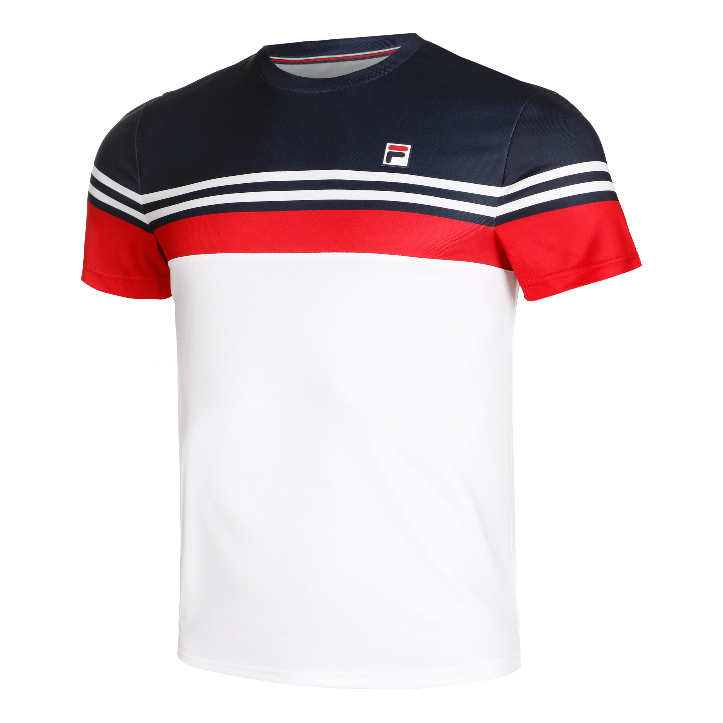 Malte T-Shirt Herren - Weiß, Mehrfarbig