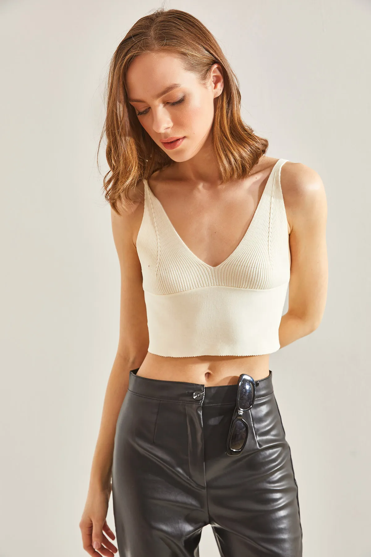 Bianco Lucci  Zweiteiler - Beige - Regular Fit