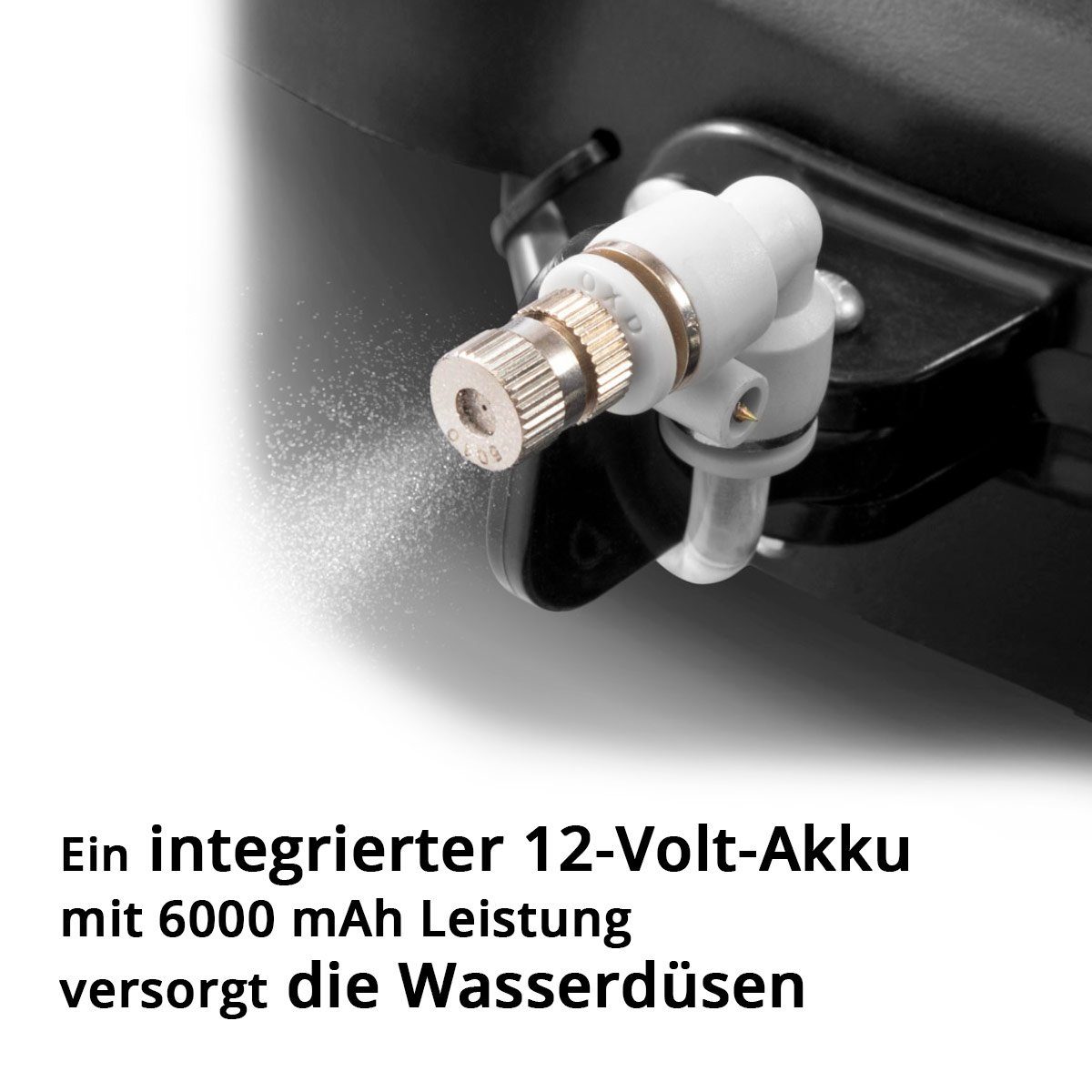 STAHLWERK Handkehrmaschine Akku Kehrmaschine SLW-55 ST mit 1000 mm Kehrbreite, 100 cm Arbeitsbreite, (Packung, 1-St)