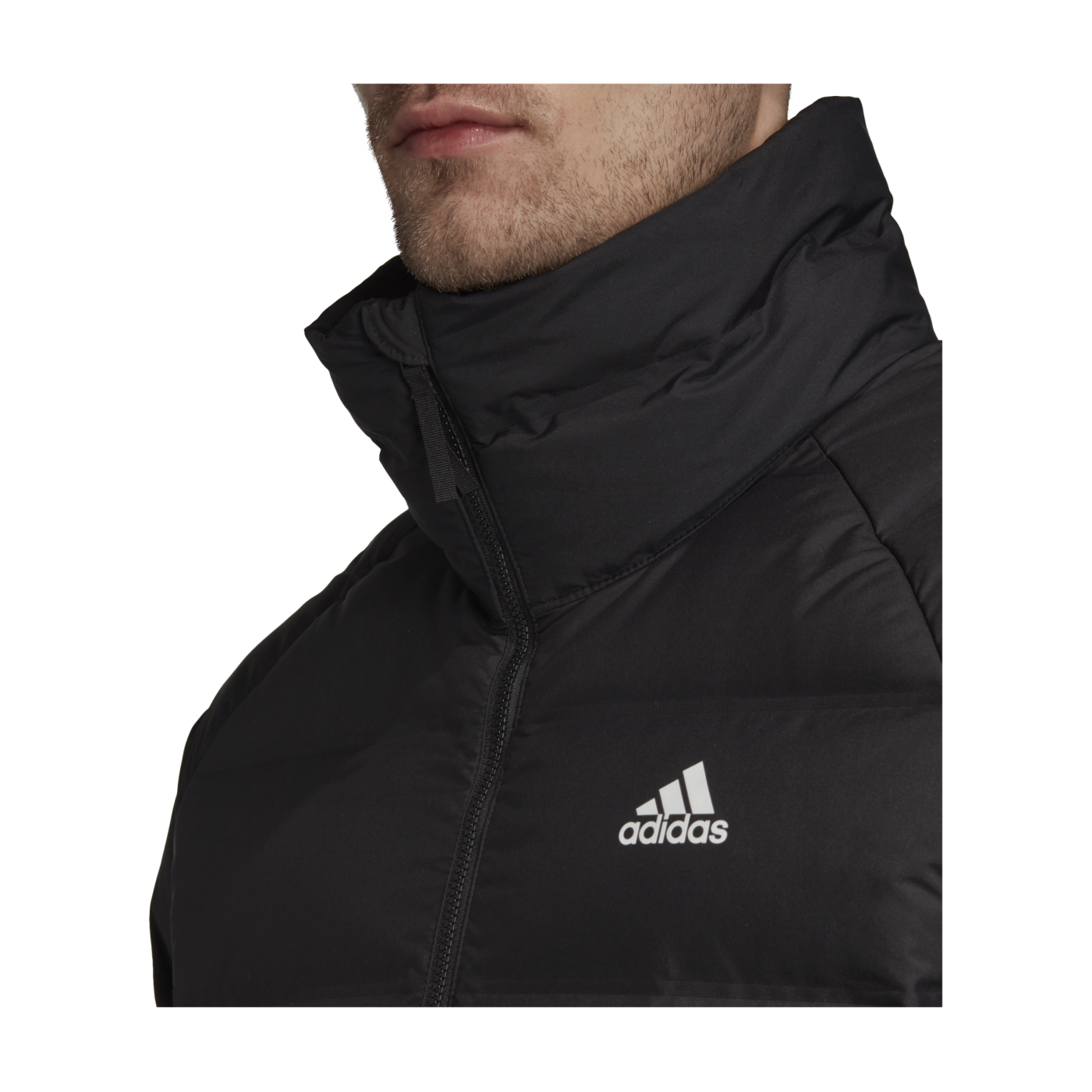adidas Helionic Mid Jacke Schwarz
