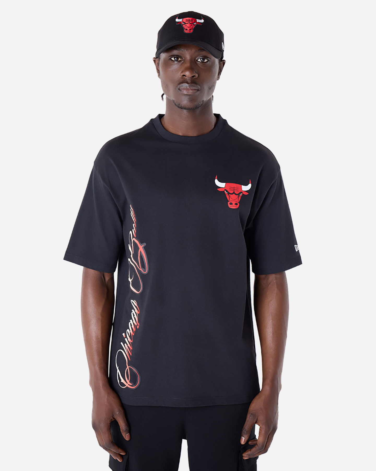 Abbigliamento Basket New Era Font Graphic Bulls M 60596429