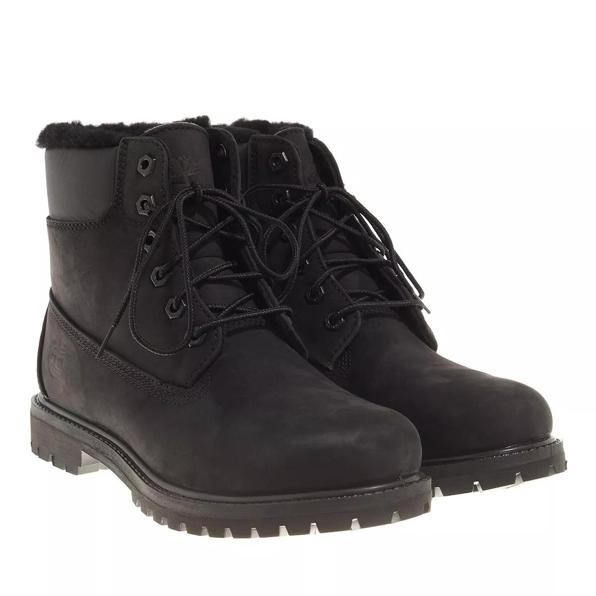 TIMBERLAND Stiefeletten schwarz Schnürstiefel
