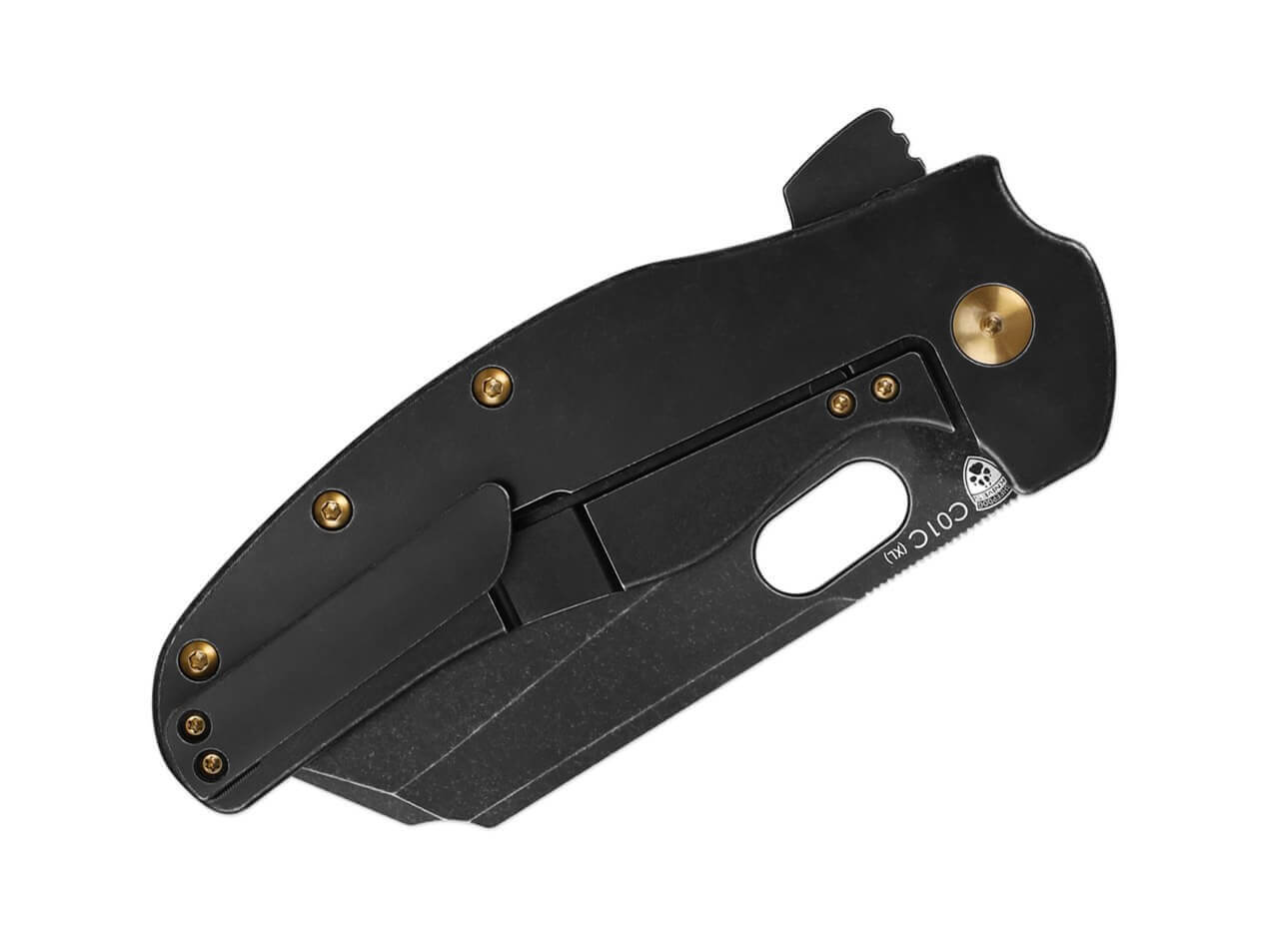 Sheepdog C01C XL S35VN Titanium All Black