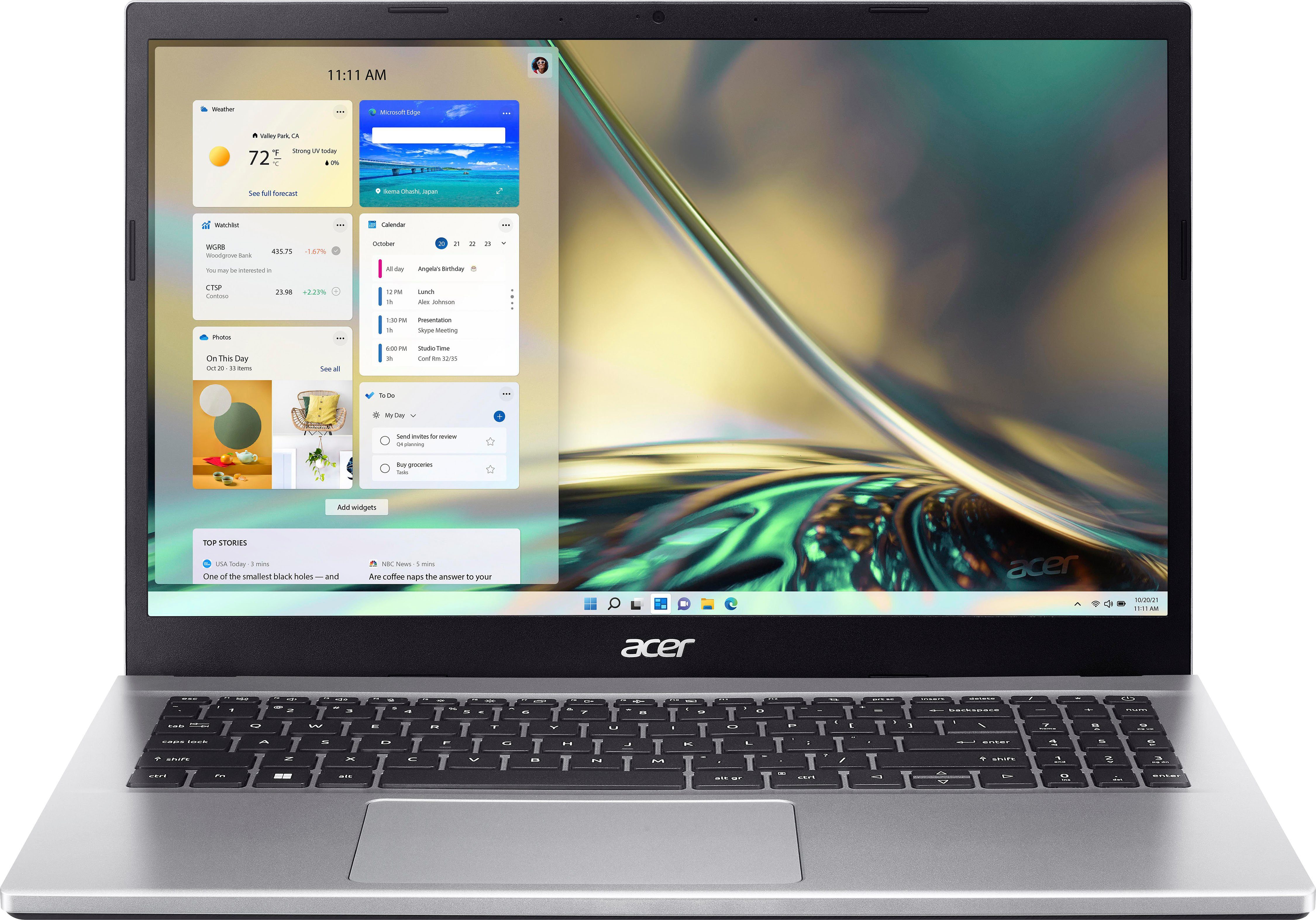 Acer Aspire 3 A315-59G-50P1 Notebook (39,62 cm/15,6 Zoll, Intel Core i5 1235U, GeForce MX550, 512 GB SSD)