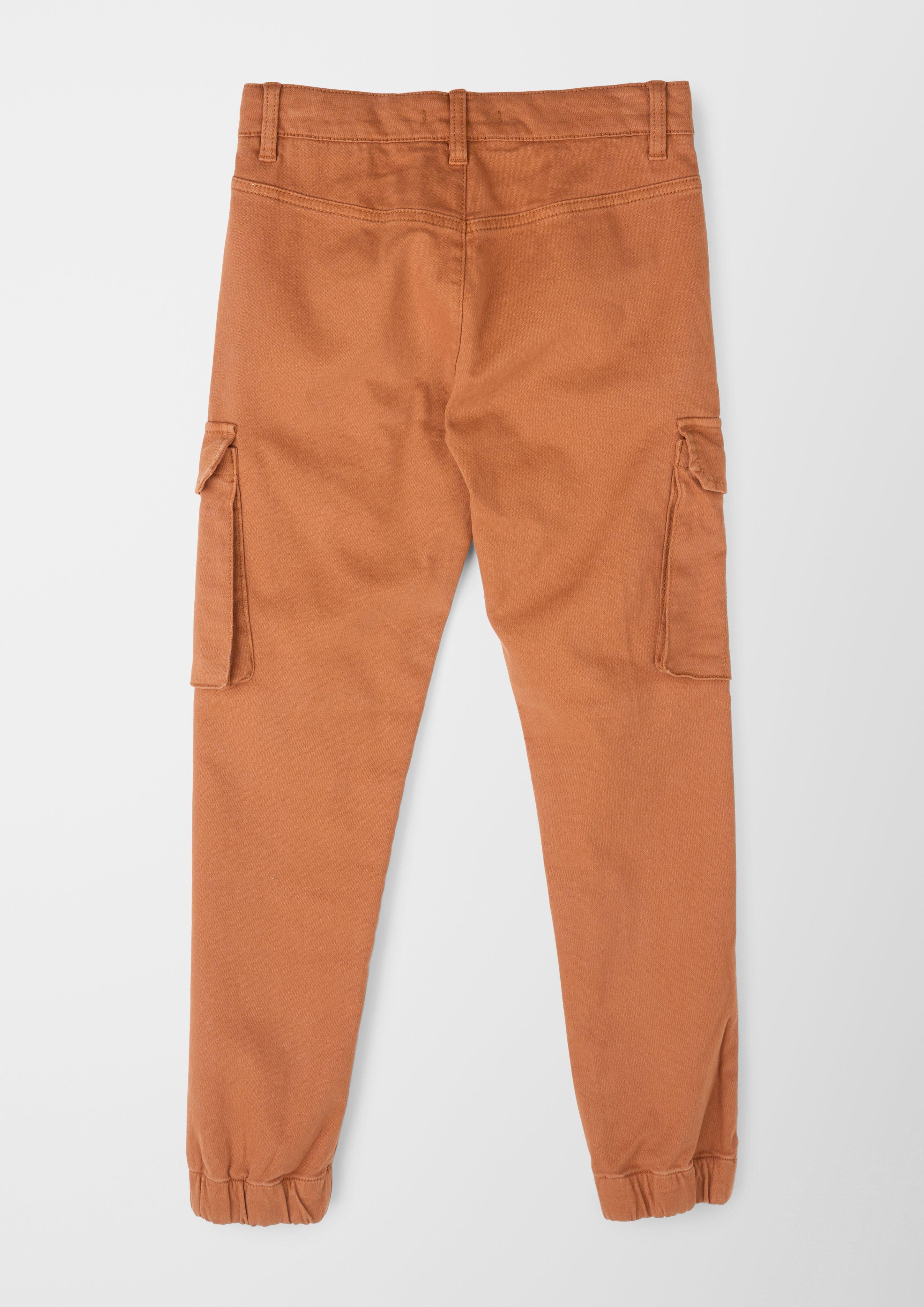 Slim: Hose mit Cargotaschen  2123132-8755
