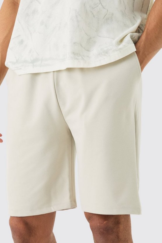 Lockere mittellange Premium Shorts