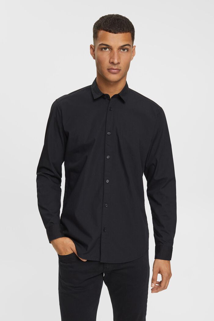 Nachhaltiges Baumwollhemd Slim Fit