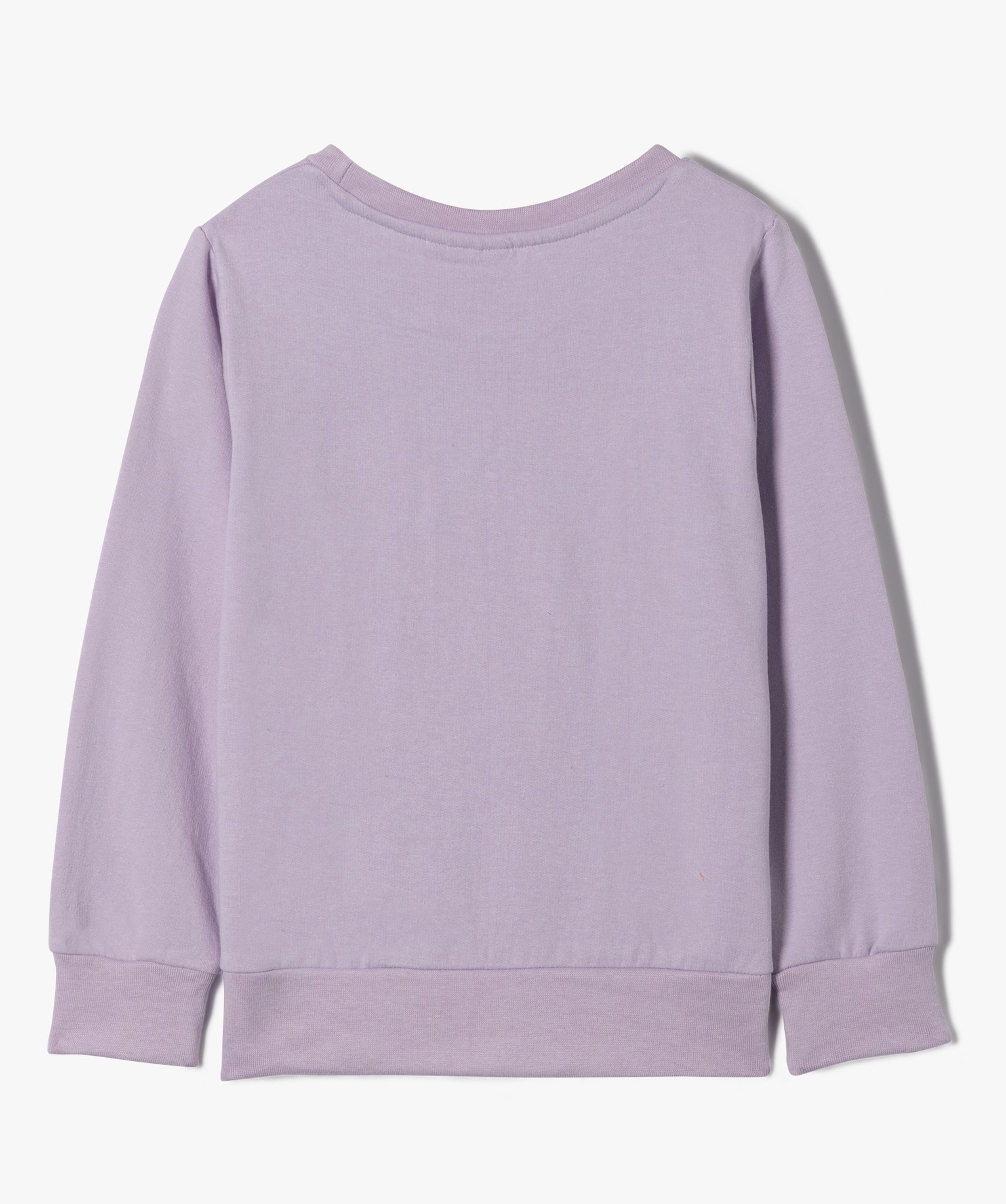 Sweat fille imprimé - La Reine des Neiges violet | GEMO
