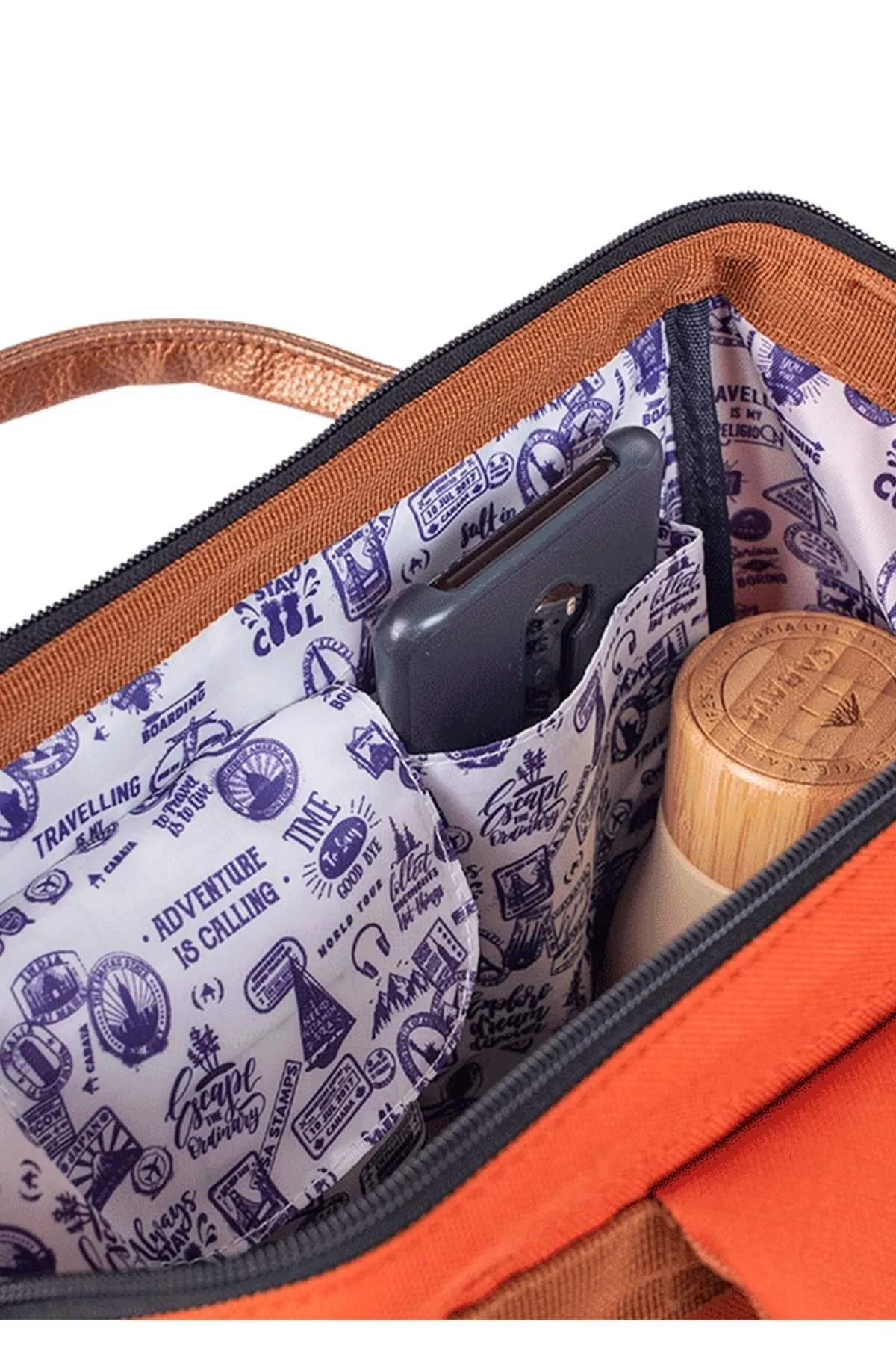 Cabaia  Rucksack - Braun - Pünktchen