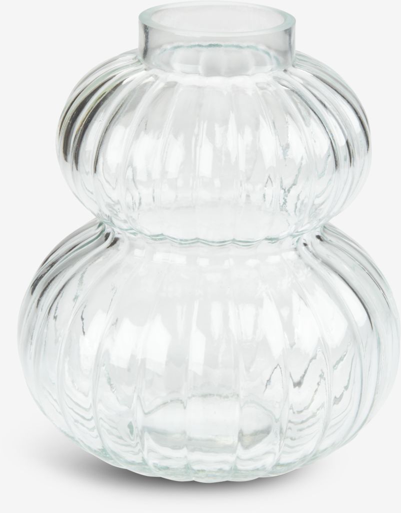 BUSTER BUSTER Vase Ø14xH16cm transparent