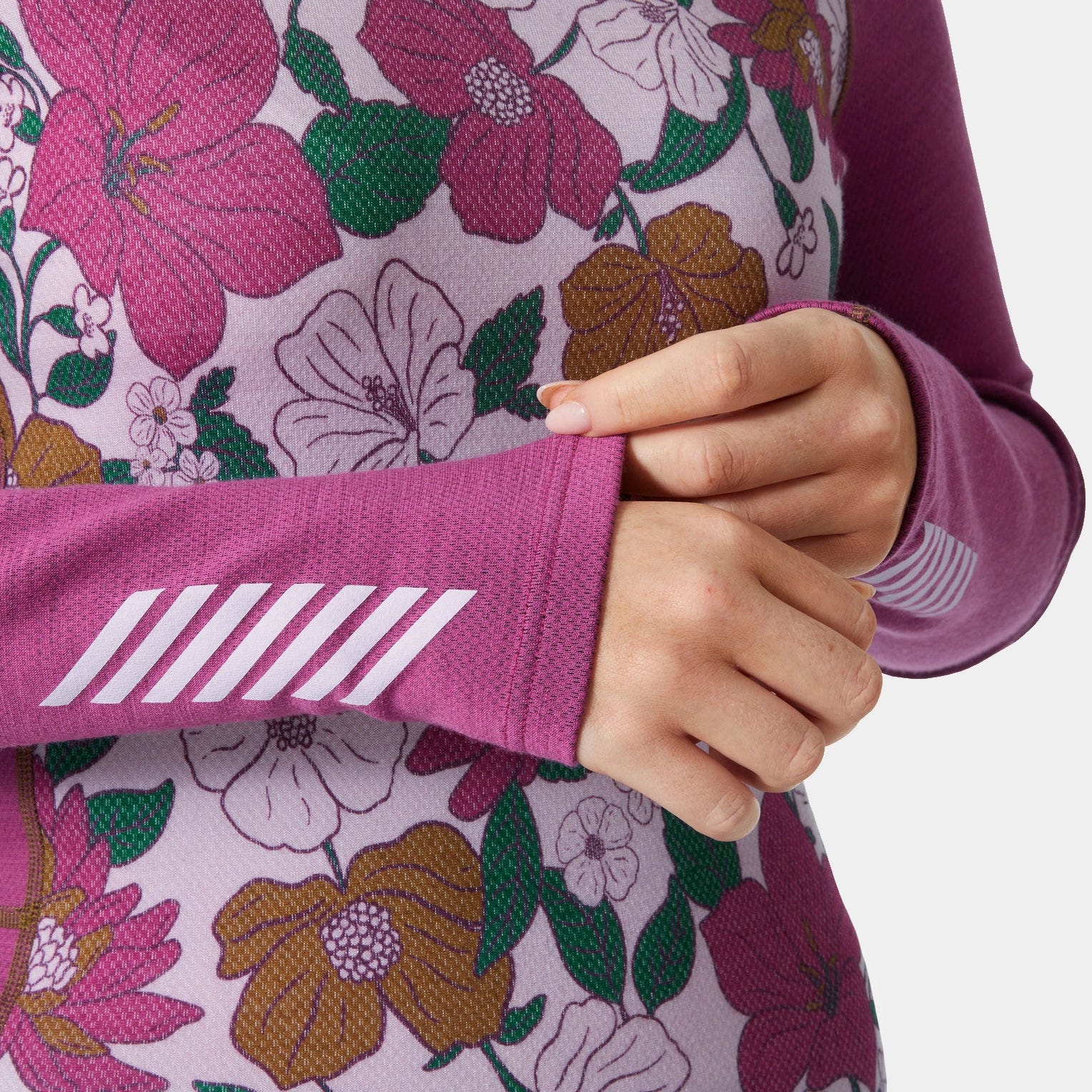 Women’s LIFA® Merino Midweight Graphic Long-Sleeve Crew Base Layer