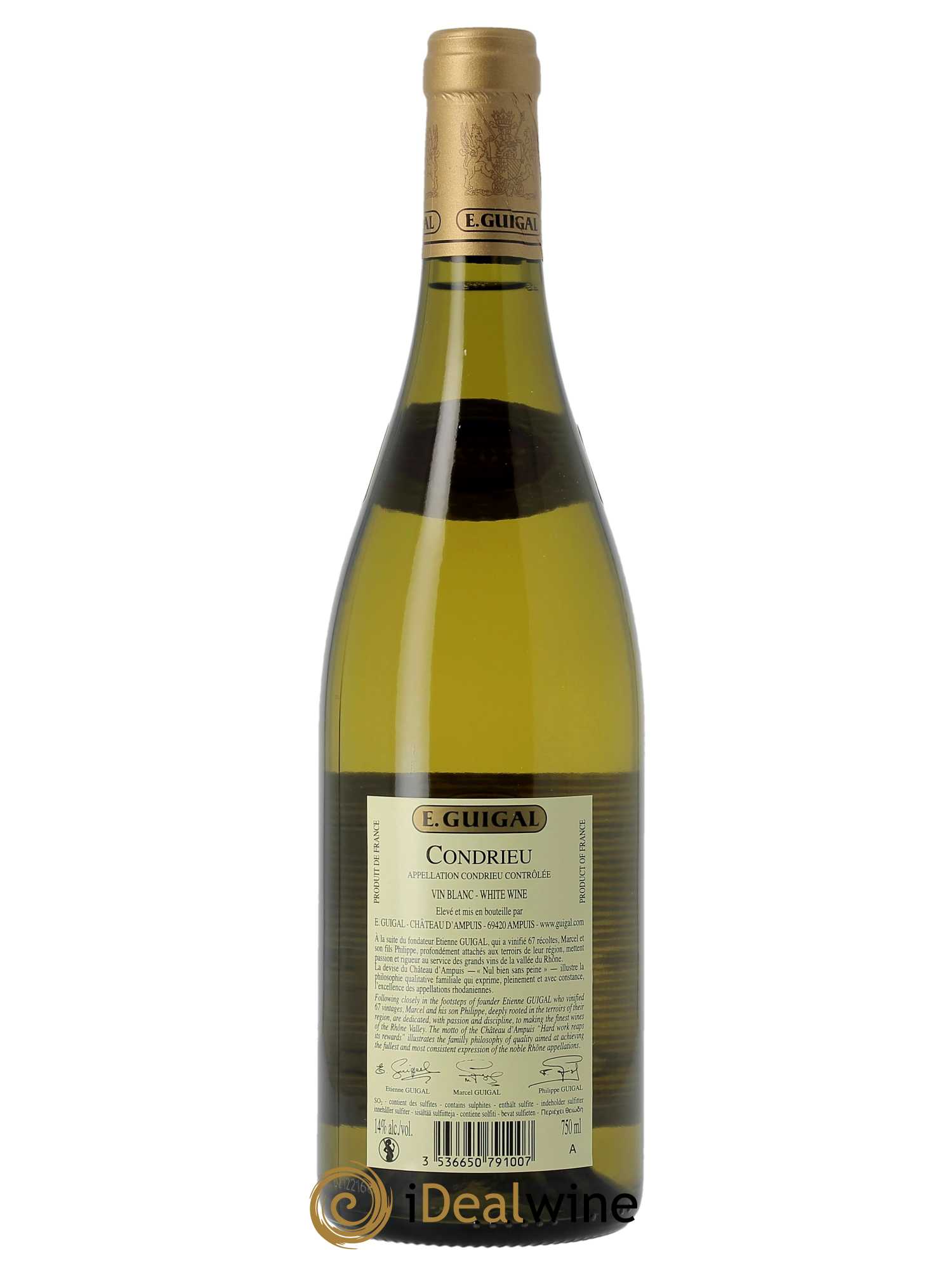 Condrieu Guigal  2021 - Lot de 1 Bouteille