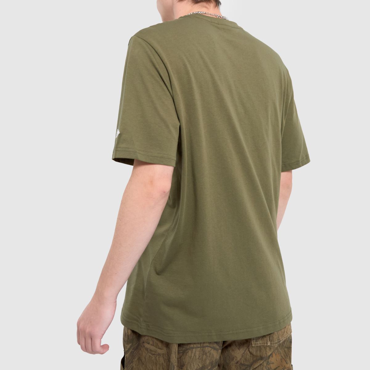 New Era ne essentials póló khaki színben