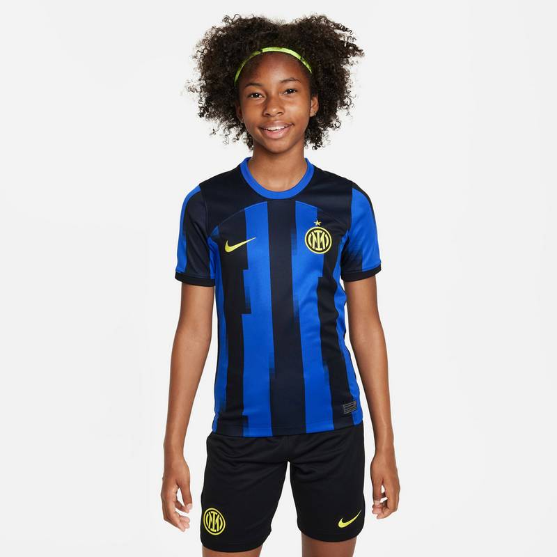 Nike Inter Mailand 23-24 Heim Teamtrikot Kinder