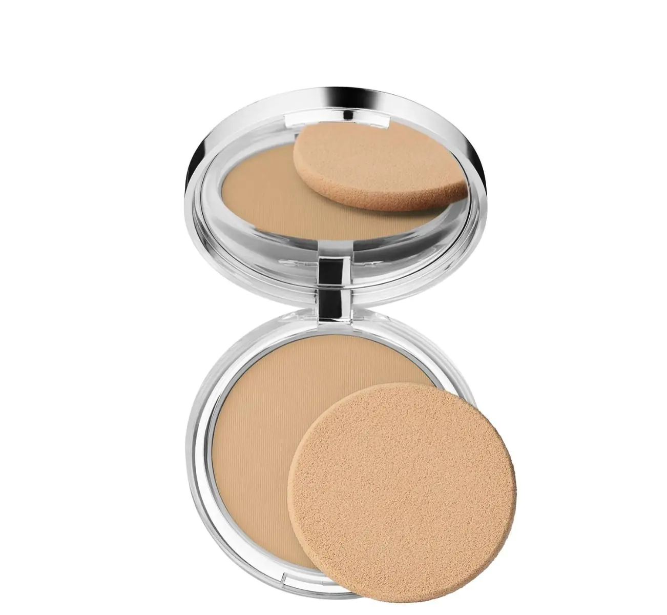 Clinique Stay Matte kompaktni puder, 04 Stay Honey