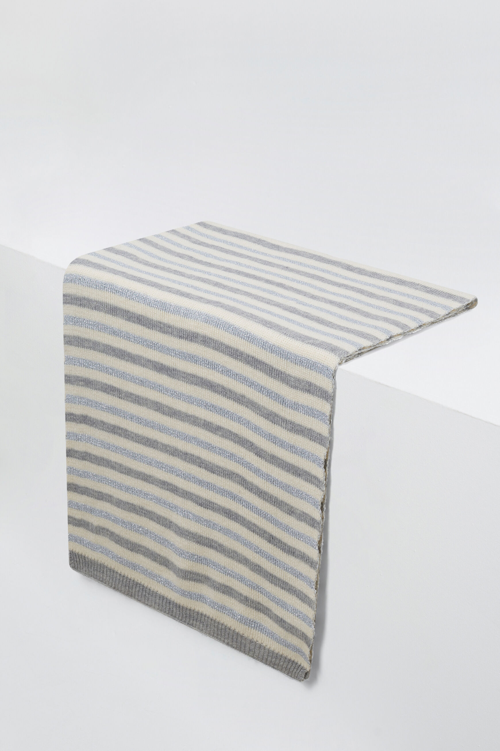 echarpe luta e gris clair femme