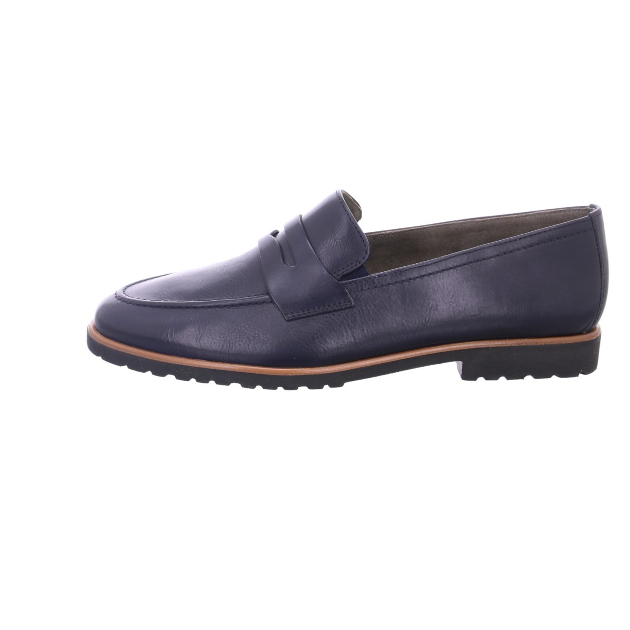 PAUL GREEN Klassische Slipper blau
