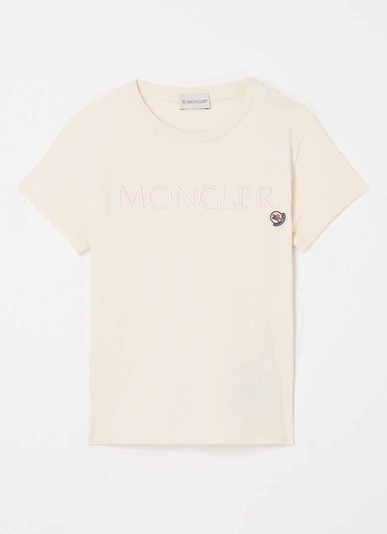 Tricou Moncler cu logo brodat