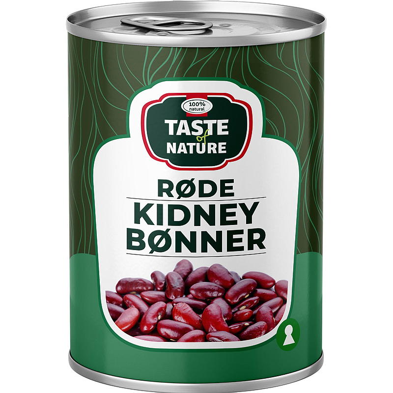 Taste of Nature Kidneybønner røde 400 g Taste of Nature