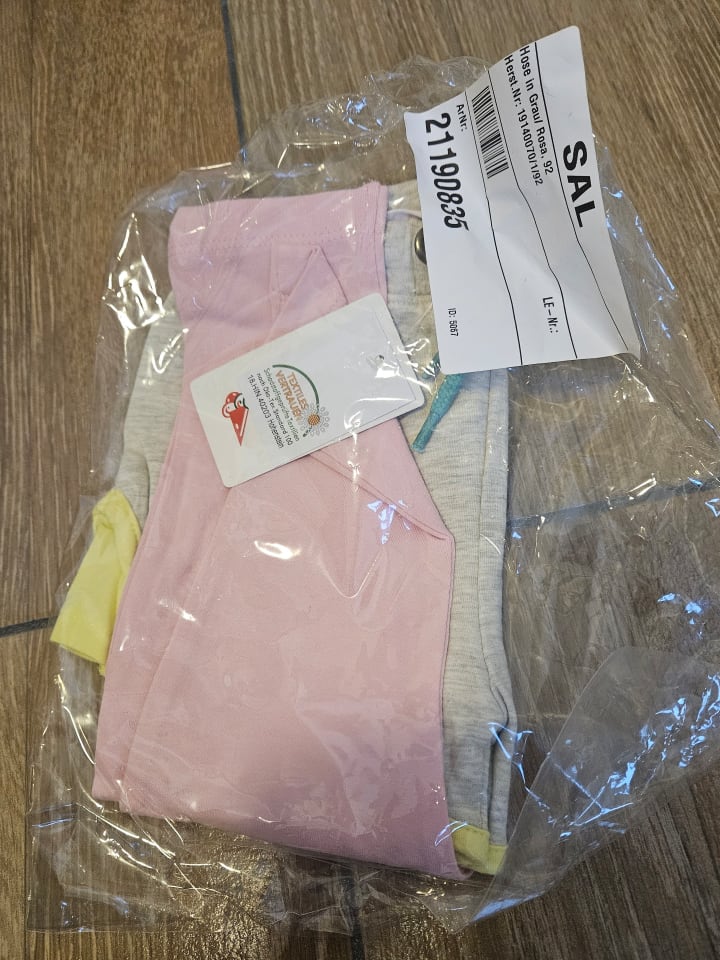 Gelati Hose in Grau/ Rosa günstig kaufen 92