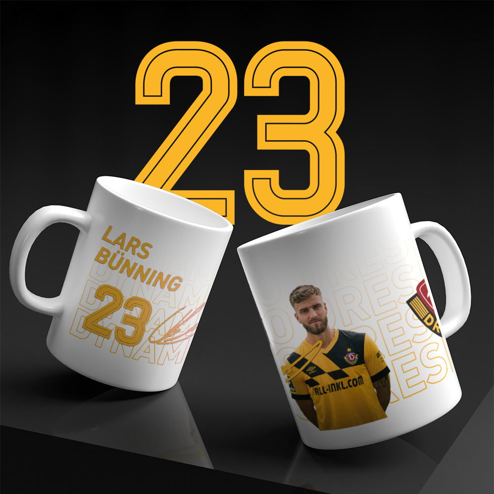 Kaffeetasse in-DY-viduell 23/24 - 23 LARS BÜNNING
