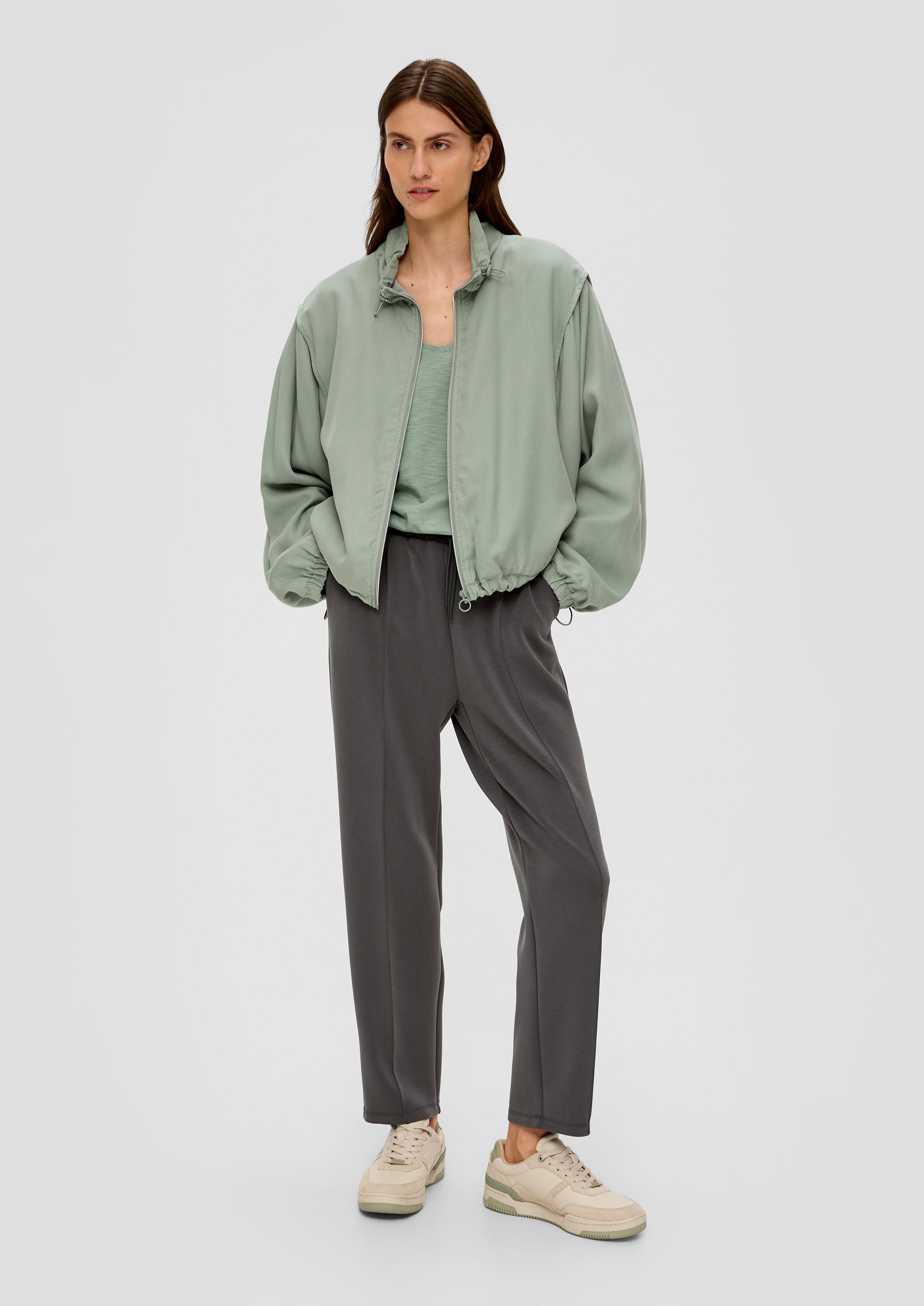 Gestreiftes Longsleeve mit Rollsaum  2135958-7210