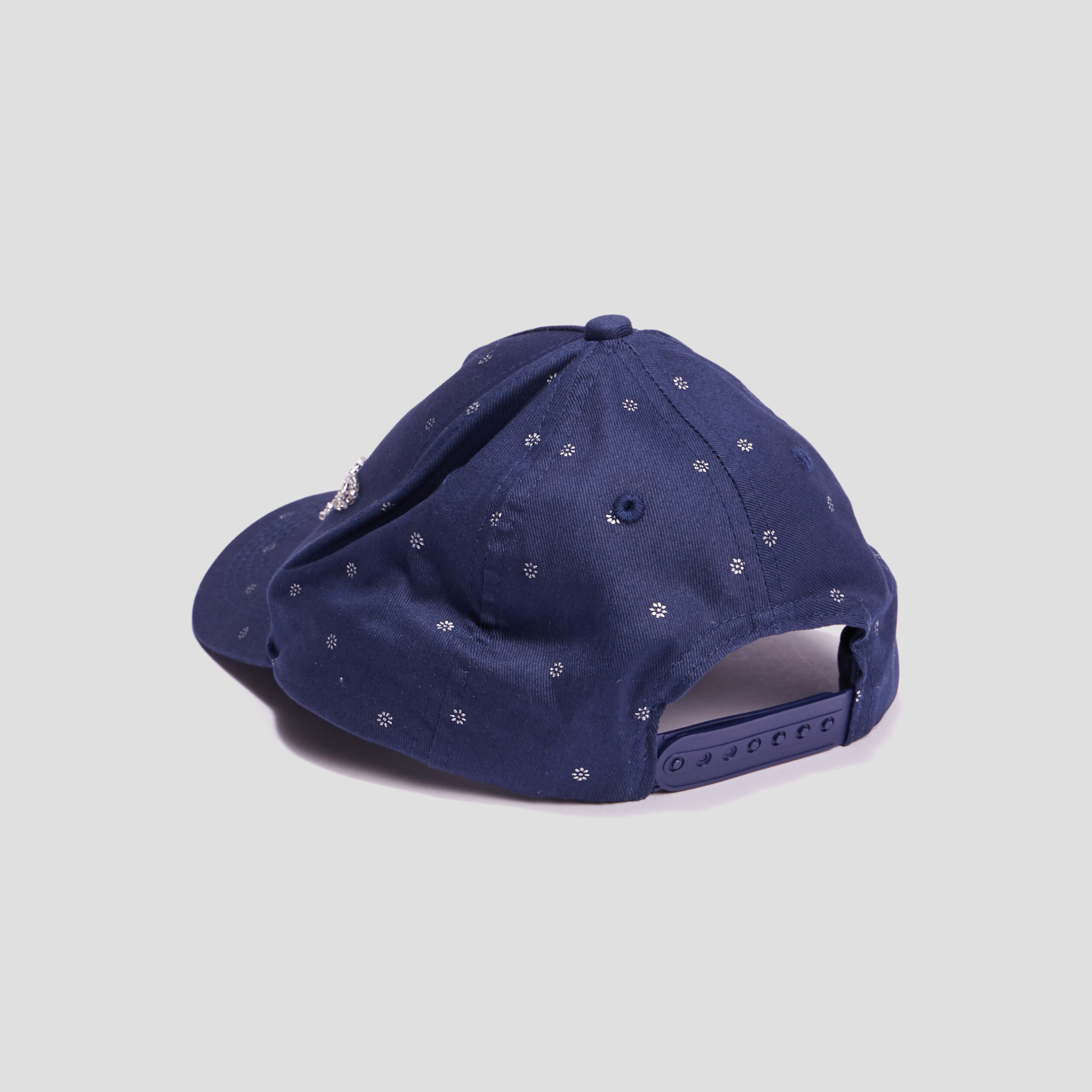 Casquette avec perles bleu marine fille | La Halle