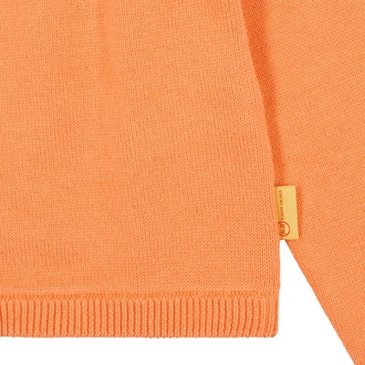 Strickjacke, orange für Mädchen
