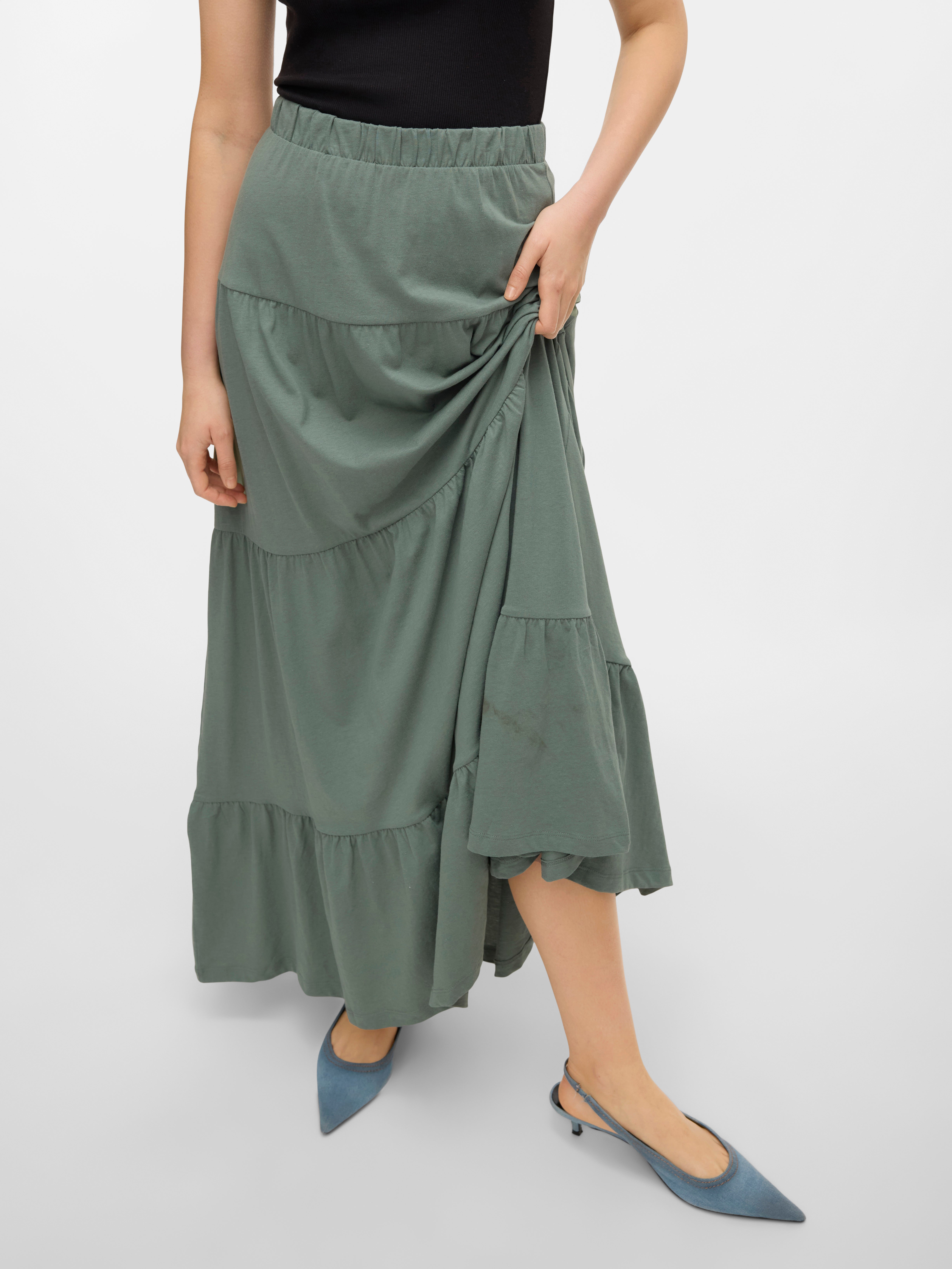 VMMIA Hohe Taille Langer Rock