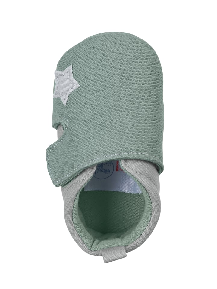 Sterntaler Krabbelschuhe in grün günstig kaufen 16