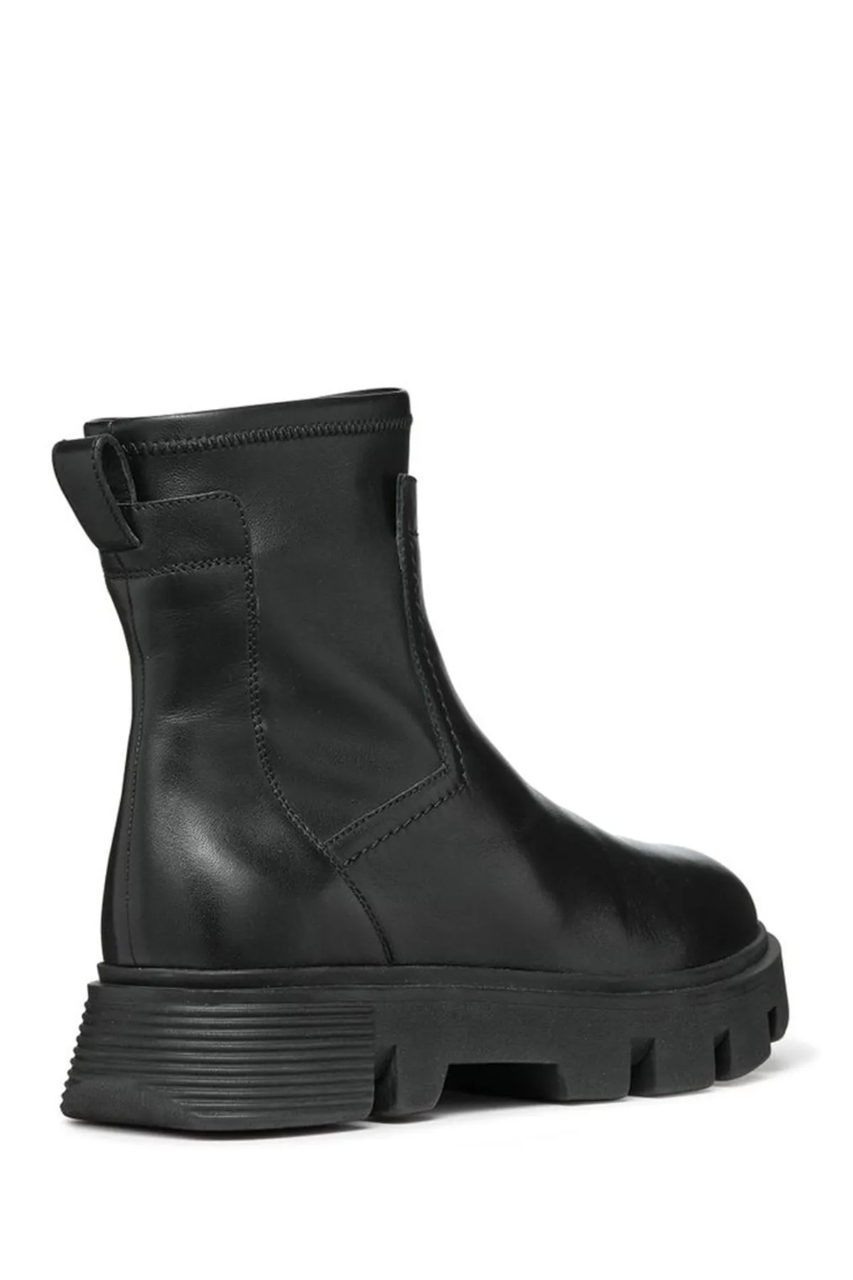 Geox  Stiefelette - Schwarz - Blockabsatz