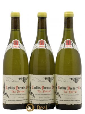 Chablis 1er Cru La Forest Vincent Dauvissat (Domaine)  2018 - Lot de 3 Bouteilles