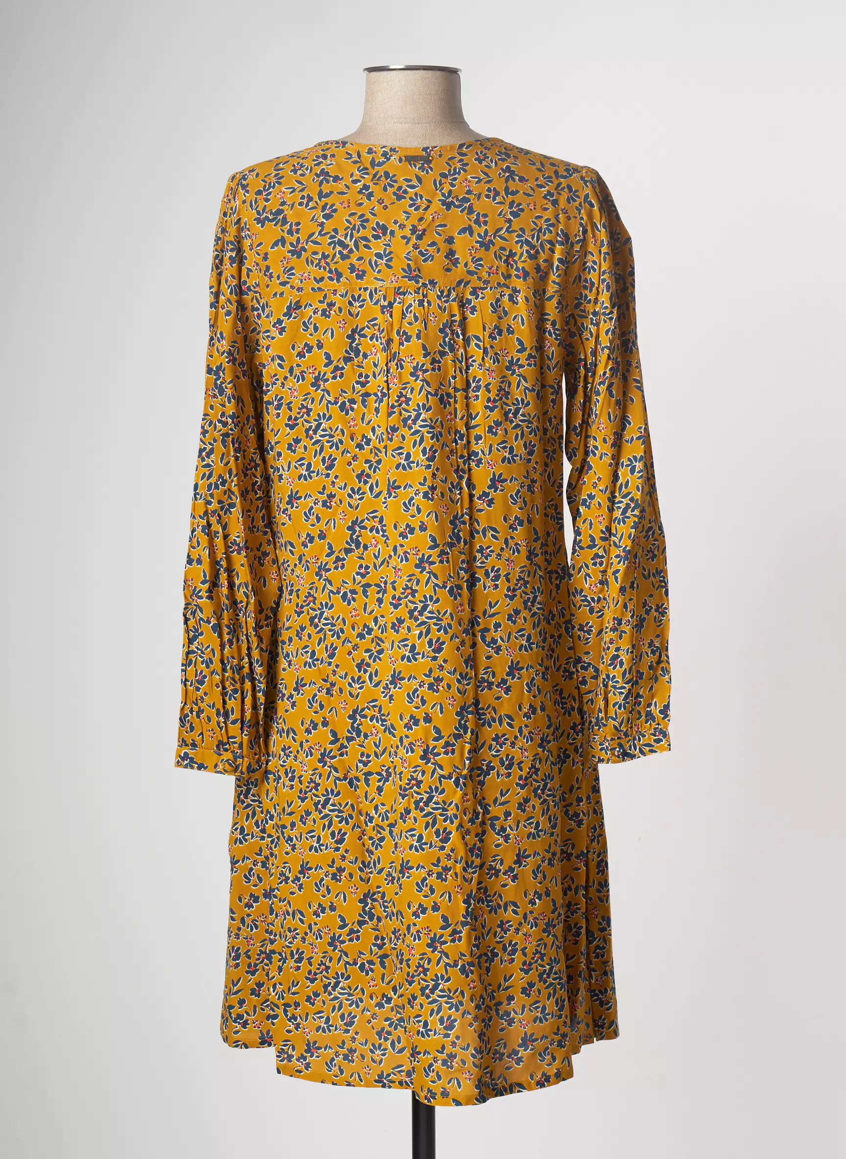 Agathe   Louise Robes Mi Longues Femme couleur jaune