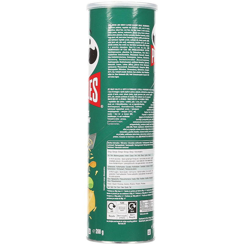 Pringles Pringles 200 g, Cheese & onion
