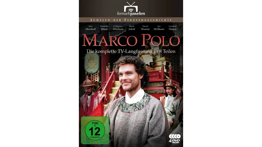 Marco Polo - Die komplette TV-Langfassung (Fernsehjuwelen) [4 DVDs]