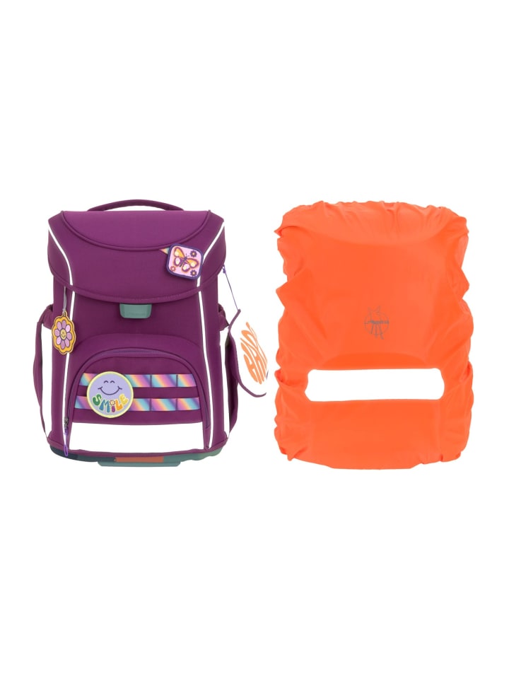 Lässig Lässig Schulranzen Set 7-teilig, Slim Unique lilac günstig kaufen onesize