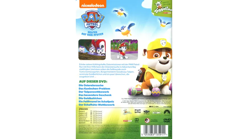 Paw Patrol - Ostern auf vier Pfoten