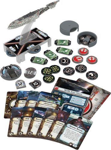 Star Wars - Armada: MC30c-Fregatte (Erw.)