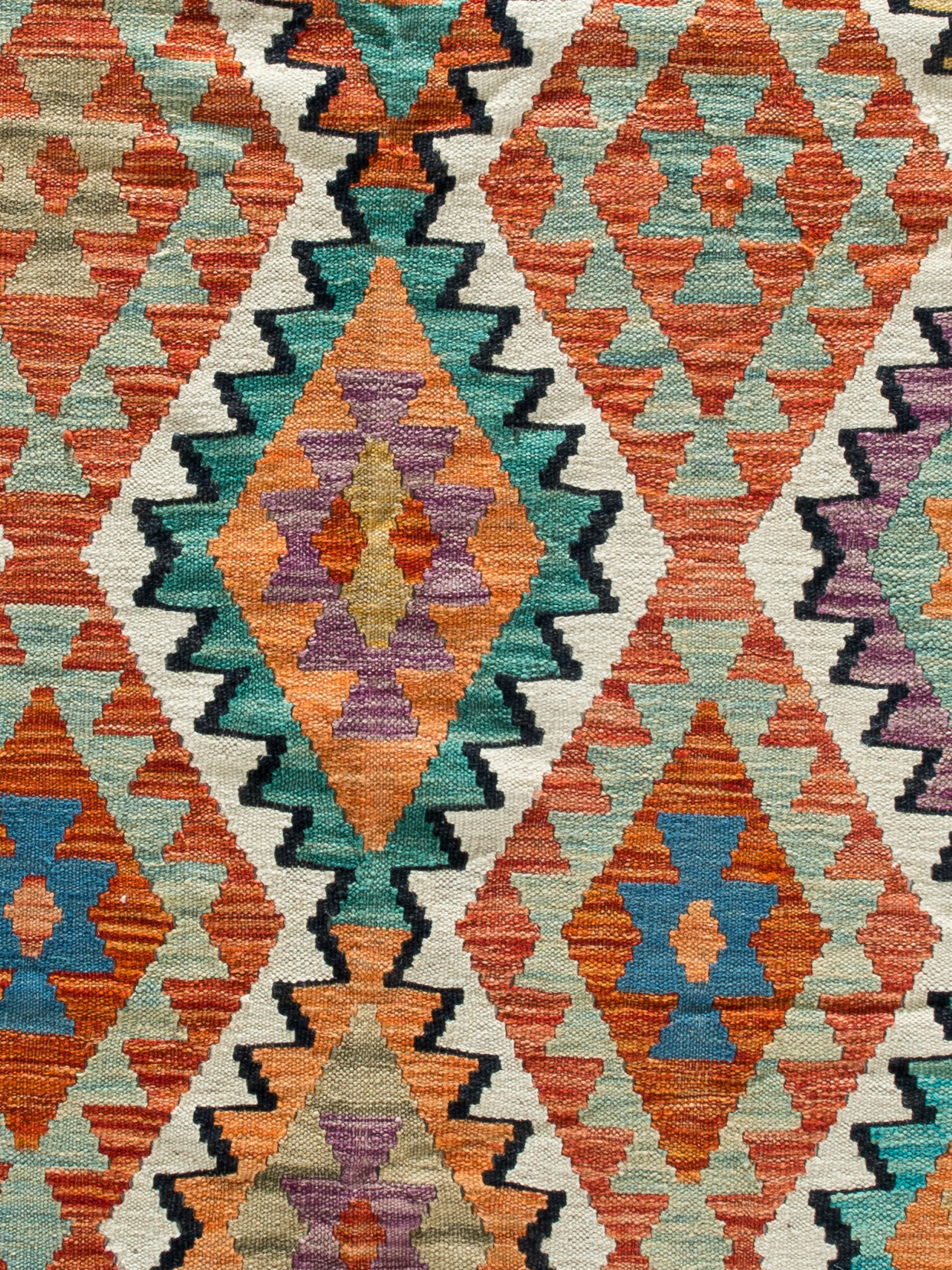 Afghan Kelim ca. 200 x 295 cm, Unikat / Einzelstück