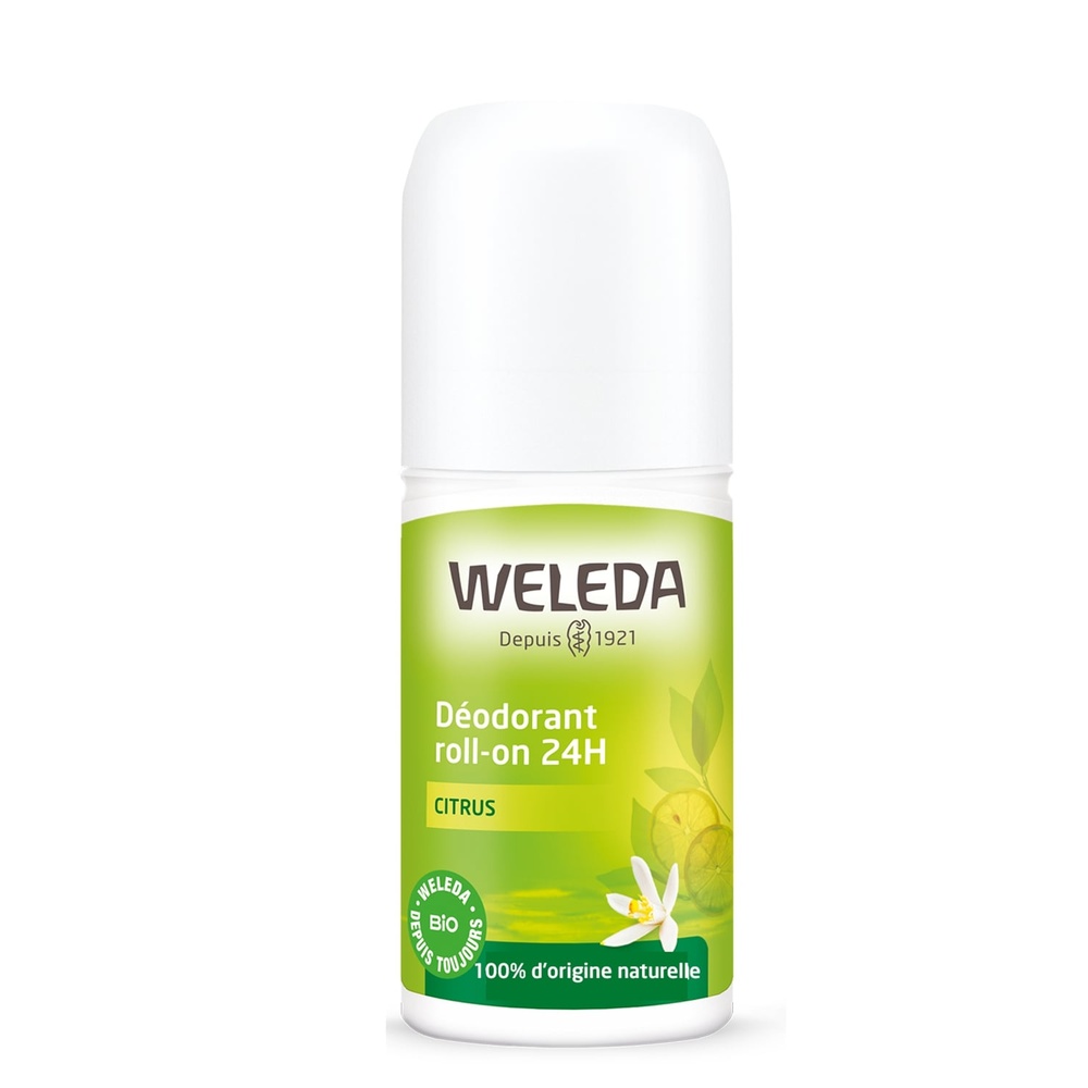 WELEDA Déodorant roll-on 24H Citrus - 50 ml Hygiène