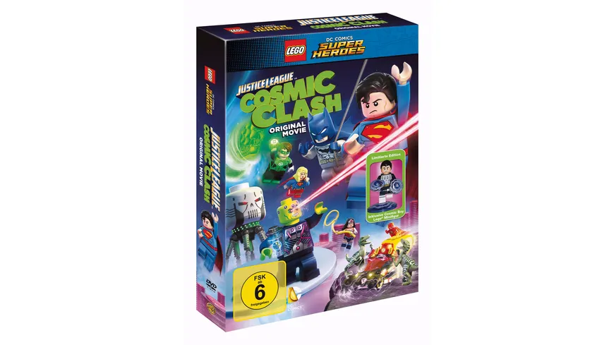 LEGO DC Comics Super Heroes: Justice League - Cosmic Clash (Limitierte Edition inkl. Cosmic Boy Lego Minifigur) (DVD)