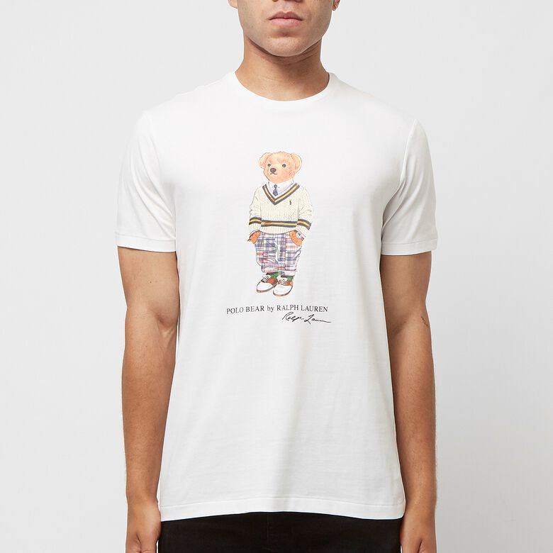 Polo Ralph Lauren Short Sleeve T-Shirt white prp hptn bear