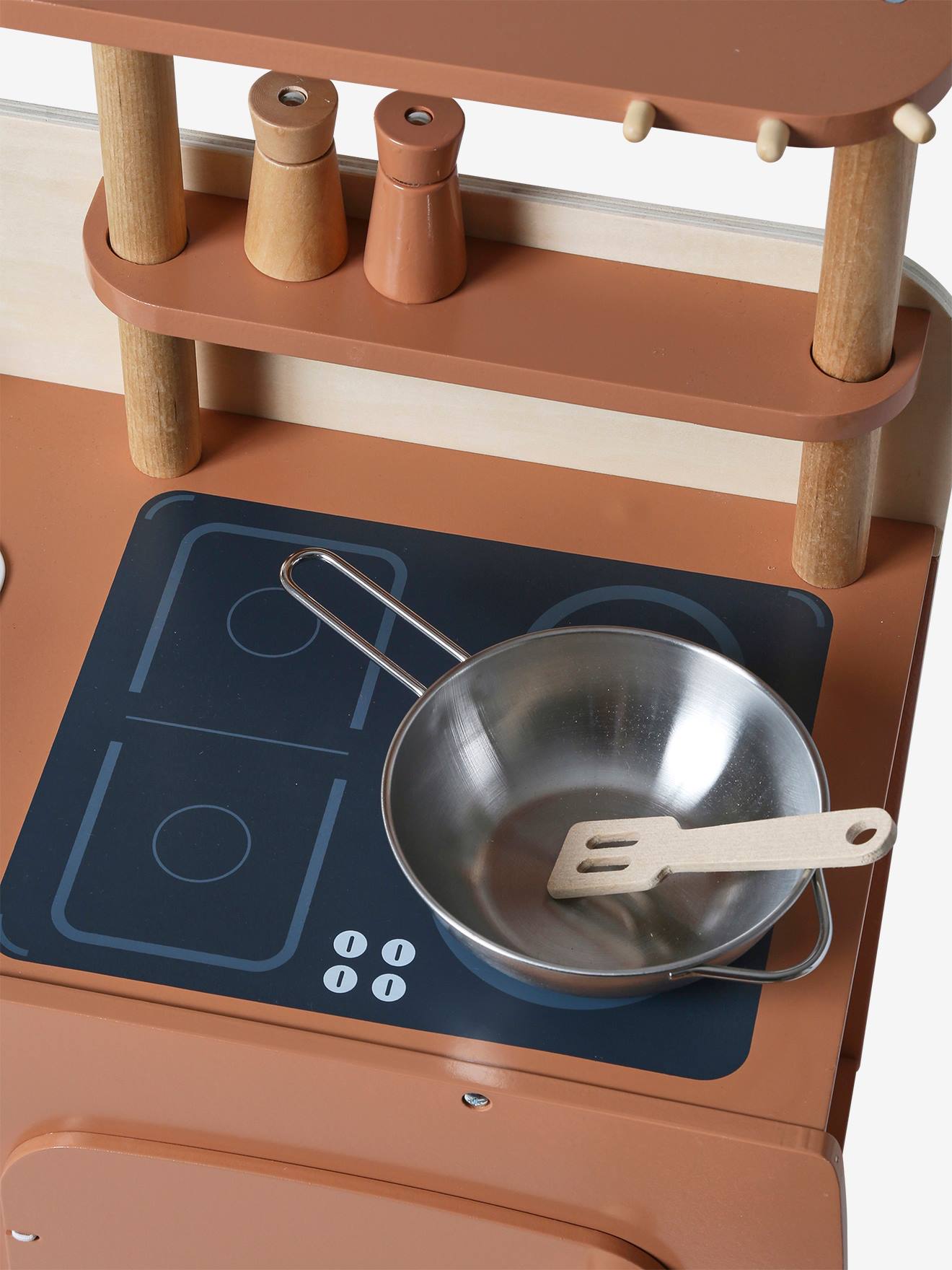 Cuisinette design en bois FSC® rose