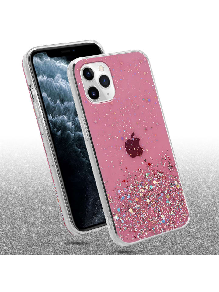 cadorabo Hülle für Apple iPhone 11 Glitter in Rosa mit Glitter günstig kaufen iPhone 11