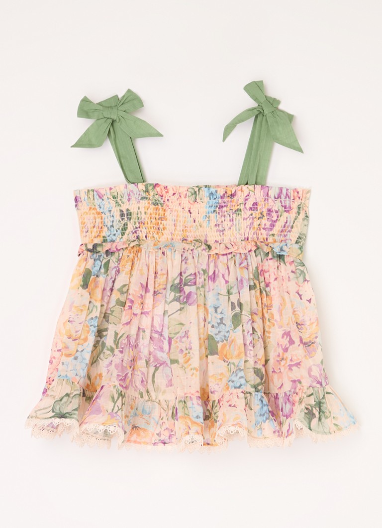 Túnica Zimmermann Halliday com estampa floral