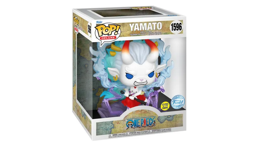 Funko - POP! - One Piece - Yamato Man-Beast Form Glow Deluxe