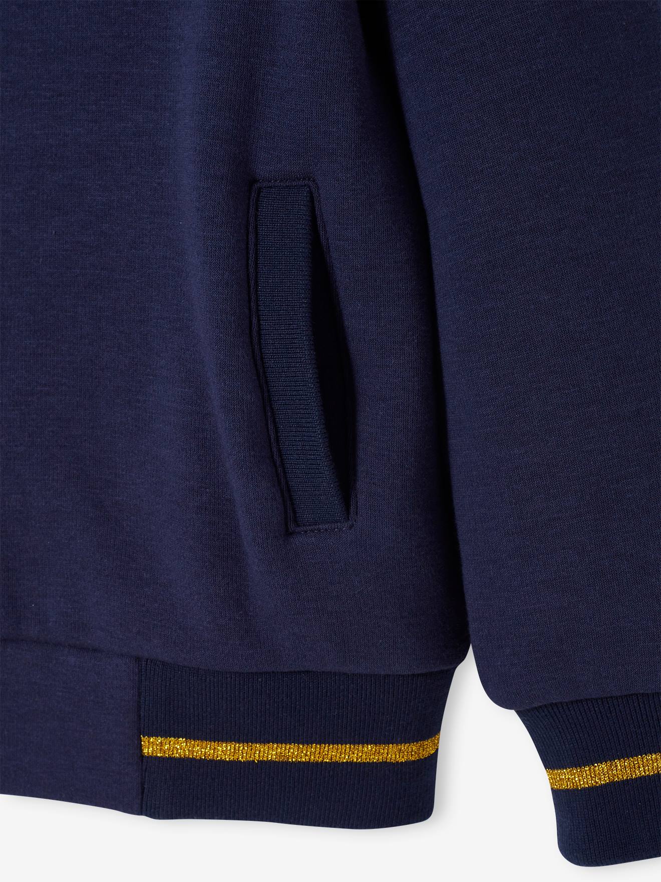 Blouson Teddy fille Harry Potter® bleu nuit