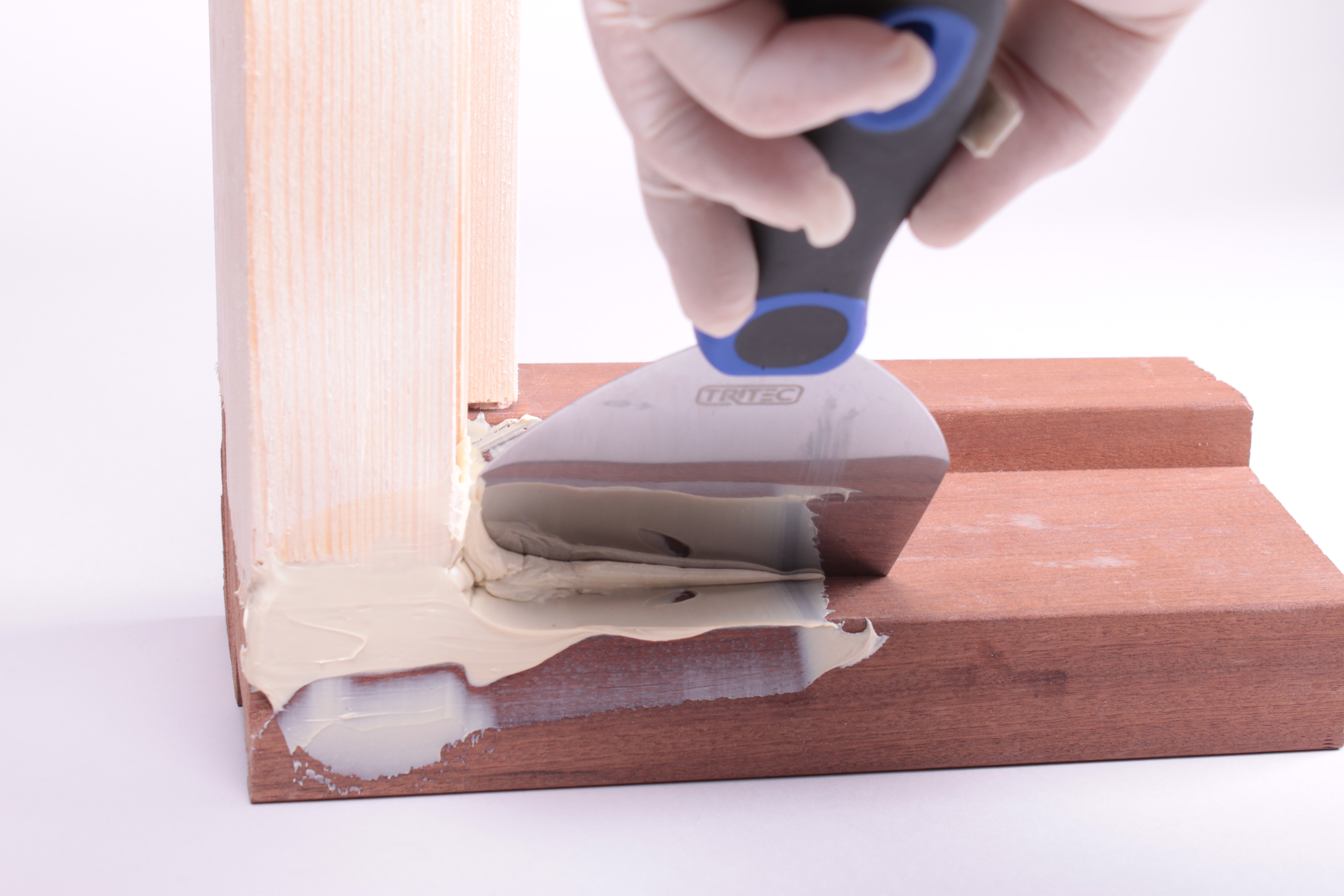 Köhler Woodcap 660076 Modelleringsknivsett i rustfritt stål 3, 5, 10, 15 cm i blisterpakning