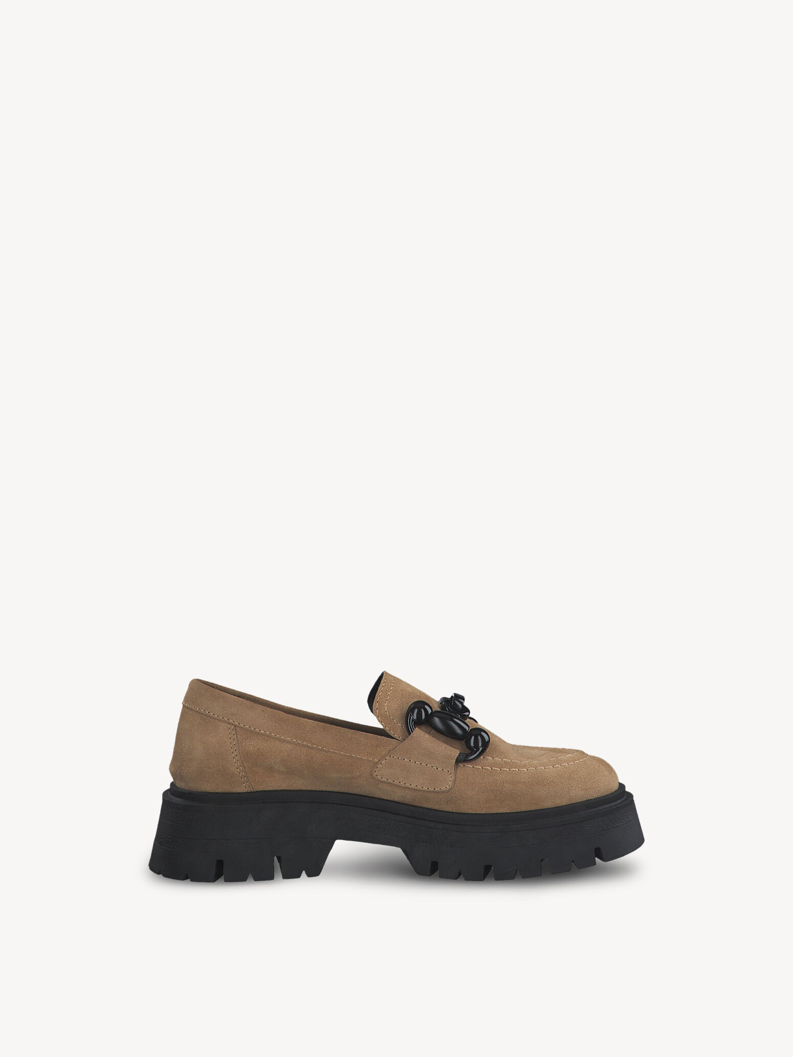 Slipper en cuir - marron